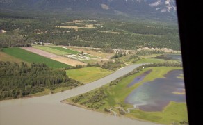 CRW RV Park, a view from the air