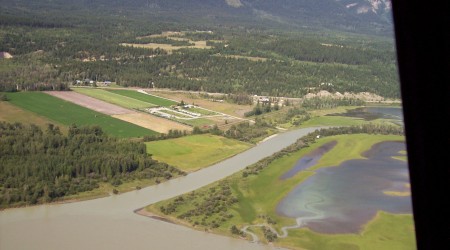 CRW RV Park, a view from the air